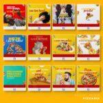 Pack 130 Artes editáveis pizzaria Photoshop +Legendas - Imagem 10