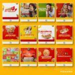 Pack 130 Artes editáveis pizzaria Photoshop +Legendas - Imagem 9