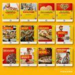 Pack 130 Artes editáveis pizzaria Photoshop +Legendas - Imagem 7