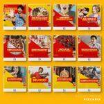 Pack 130 Artes editáveis pizzaria Photoshop +Legendas - Imagem 4