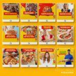 Pack 130 Artes editáveis pizzaria Photoshop +Legendas - Imagem 3