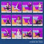 Pack 130 Artes editáveis studio de yoga Photoshop +Legendas - Imagem 4