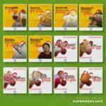 Pack 130 Artes editáveis supermercado Photoshop +Legendas - Imagem 8