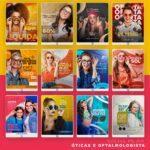 Pack 200 Artes editáveis óticas e oftalmologista - Photoshop Psd - Imagem 2