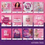 Pack 350 artes editáveis outubro rosa photoshop psd - Imagem 6
