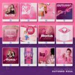 Pack 350 artes editáveis outubro rosa photoshop psd - Imagem 4