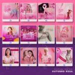 Pack 350 artes editáveis outubro rosa photoshop psd - Imagem 3