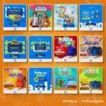 Pack 310 Artes editáveis volta ás aulas, escola, faculdade Photoshop psd - Imagem 8