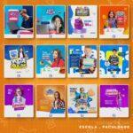 Pack 310 Artes editáveis volta ás aulas, escola, faculdade Photoshop psd - Imagem 5