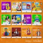 Pack 310 Artes editáveis volta ás aulas, escola, faculdade Photoshop psd - Imagem 4