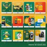 Pack 200 Artes editáveis posto de gasolina Photoshop +Bônus - Imagem 7