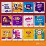 pack 290 artes editáveis carnaval - Photoshop psd - Imagem 5