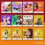 pack 290 artes editáveis carnaval - Photoshop psd - Imagem 3
