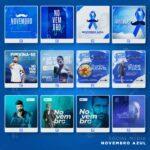 Pack 370 Artes editáveis photoshop - Novembro azul - Imagem 3