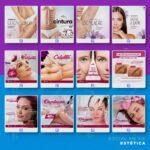 Pack 330 artes editáveis estética Photoshop psd - Imagem 2
