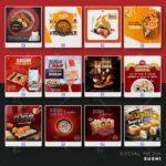 Pack 280 Artes editáveis sushi, comida japonesa Photoshop psd - Imagem 4