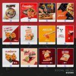 Pack 280 Artes editáveis sushi, comida japonesa Photoshop psd - Imagem 3