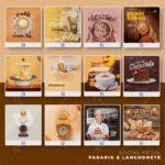 Pack 360 artes editáveis padaria e lanchonete Photoshop psd - Imagem 10