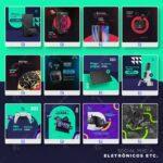 Pack 250 Artes editáveis eletrônicos, vendas online, importados Photoshop - Imagem 10