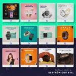 Pack 250 Artes editáveis eletrônicos, vendas online, importados Photoshop - Imagem 8