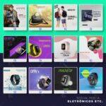 Pack 250 Artes editáveis eletrônicos, vendas online, importados Photoshop - Imagem 4