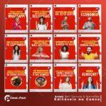 Pack 200 Artes editáveis no canva - Self Service e Marmitex +Legendas - Imagem 11