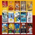 Pack 215 Artes editáveis cartões interativos Photoshop +Bônus - Imagem 9