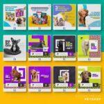 Pack 280 Artes editáveis petshop Photoshop +Bônus - Imagem 11