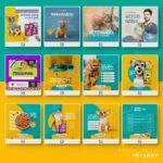 Pack 280 Artes editáveis petshop Photoshop +Bônus - Imagem 9