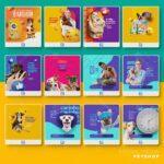 Pack 280 Artes editáveis petshop Photoshop +Bônus - Imagem 4