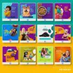 Pack 280 Artes editáveis petshop Photoshop +Bônus - Imagem 3