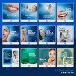 Pack 460 artes editáveis dentista,odontologia Photoshop psd - Imagem 10