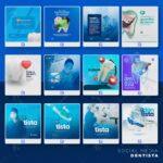 Pack 460 artes editáveis dentista,odontologia Photoshop psd - Imagem 7