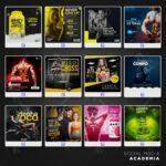 Pack 600 Artes editáveis academia Photoshp +bônus - Imagem 3