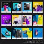 Pack 470 Artes editáveis assistência técnica de celular Photoshop +Stories - Imagem 2