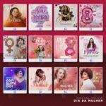 Pack 500 Artes editáveis dia da mulher - Photoshop Psd - Imagem 5