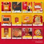 Pack 640 Artes editáveis pizzaria Photoshop psd - Imagem 10