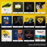 Pack 115 artes editáveis loja de bicicleta - Photoshop psd - Imagem 2