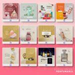 Pack 70 artes editáveis perfumaria - Photoshop psd - Imagem 5