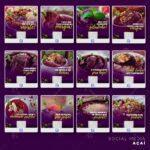 Pack 50 Artes editáveis açaí Photoshop+Legendas - Imagem 4
