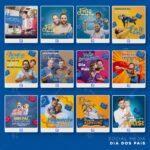 Pack 50 Artes editáveis dia dos pais photoshop +Legendas - Imagem 4