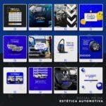 Pack 45 artes editáveis estética automotiva - Photoshop psd - Imagem 3