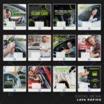 Pack 50 Artes editáveis lava rápido e estética automotiva Photoshop+legendas - Imagem 3