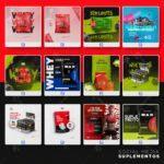 Pack 50 Artes editáveis suplementos - Photoshop psd - Imagem 4