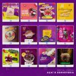 Pack 730 artes editáveis açaí e sorveteria Photoshop +bônus - Imagem 7