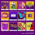 Pack 730 artes editáveis açaí e sorveteria Photoshop +bônus - Imagem 5