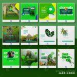 Pack 90 Artes editáveis - Jardineiro Photoshop psd - Imagem 5