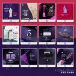 Pack 70 artes editáveis sex shop - Photoshop psd - Imagem 7
