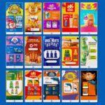 Pack 70 Artes editáveis stories encarte - Photoshop psd - Imagem 5