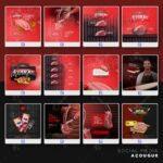 Pack 120artes editáveis açougue Photoshop psd - Imagem 5